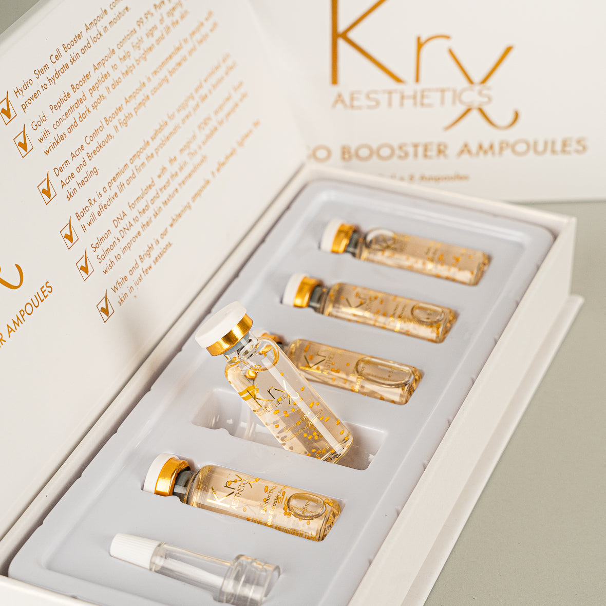 SZÁLLÍTÁS ALATT VAN ELÉRHRTŐ 10.17.KRX Meso Booster Lazac DNA Peptide Ampulla 5 ml