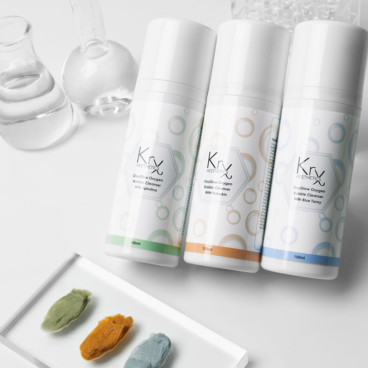 OxyGlow Bubble Cleanser | SPIRULINA