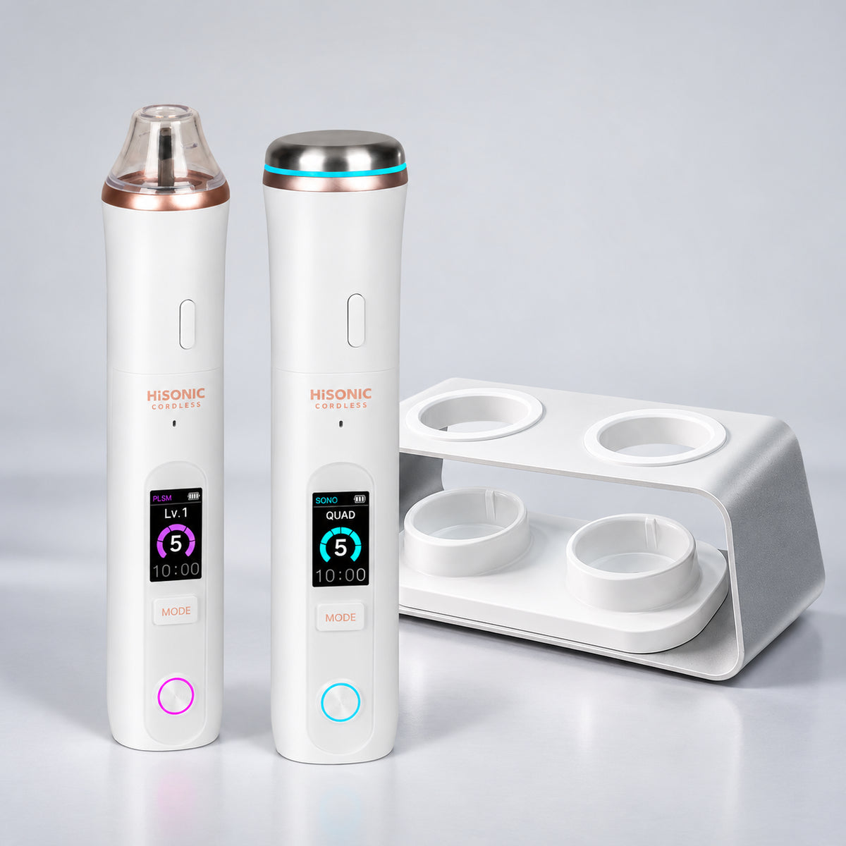 HiSONIC Cordless PLASMA + FACE SONO – professzionális arckezelő