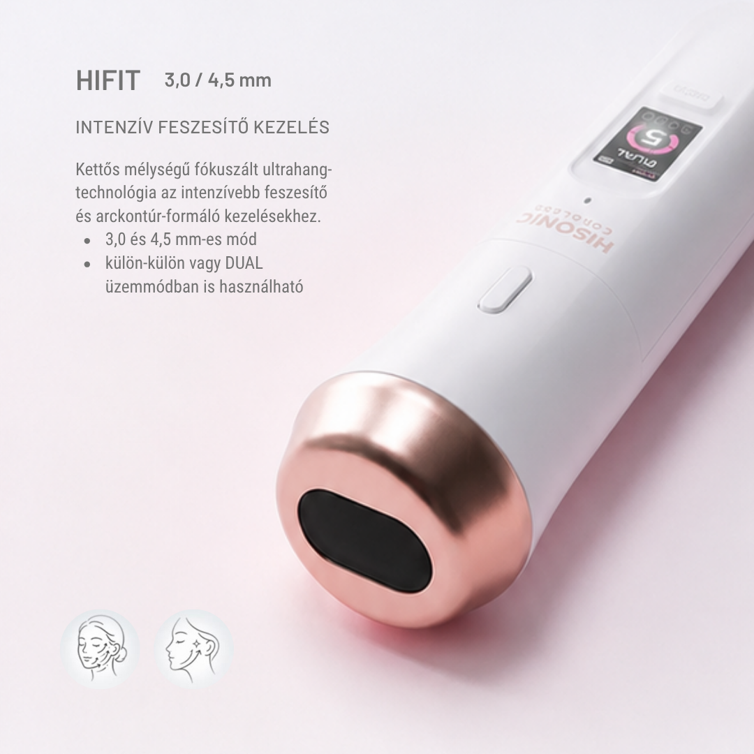 HiSONIC Cordless HIFIT – professzionális feszesítő kezelőfej