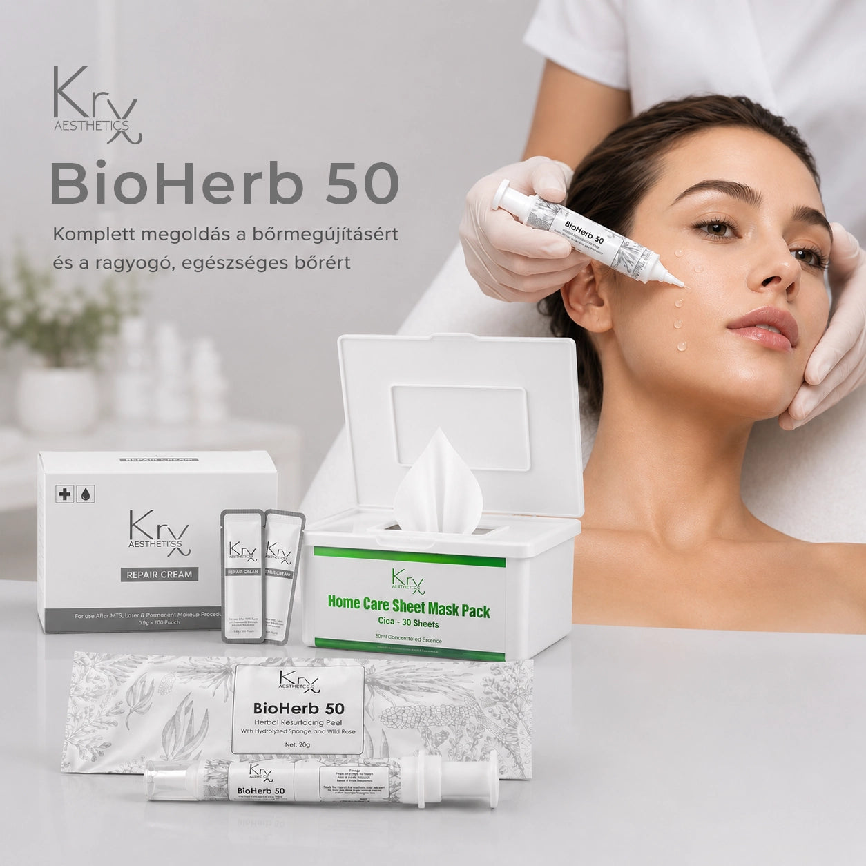 KRX Bioherb Természetes Bőrmegújító Csomag (Cica)