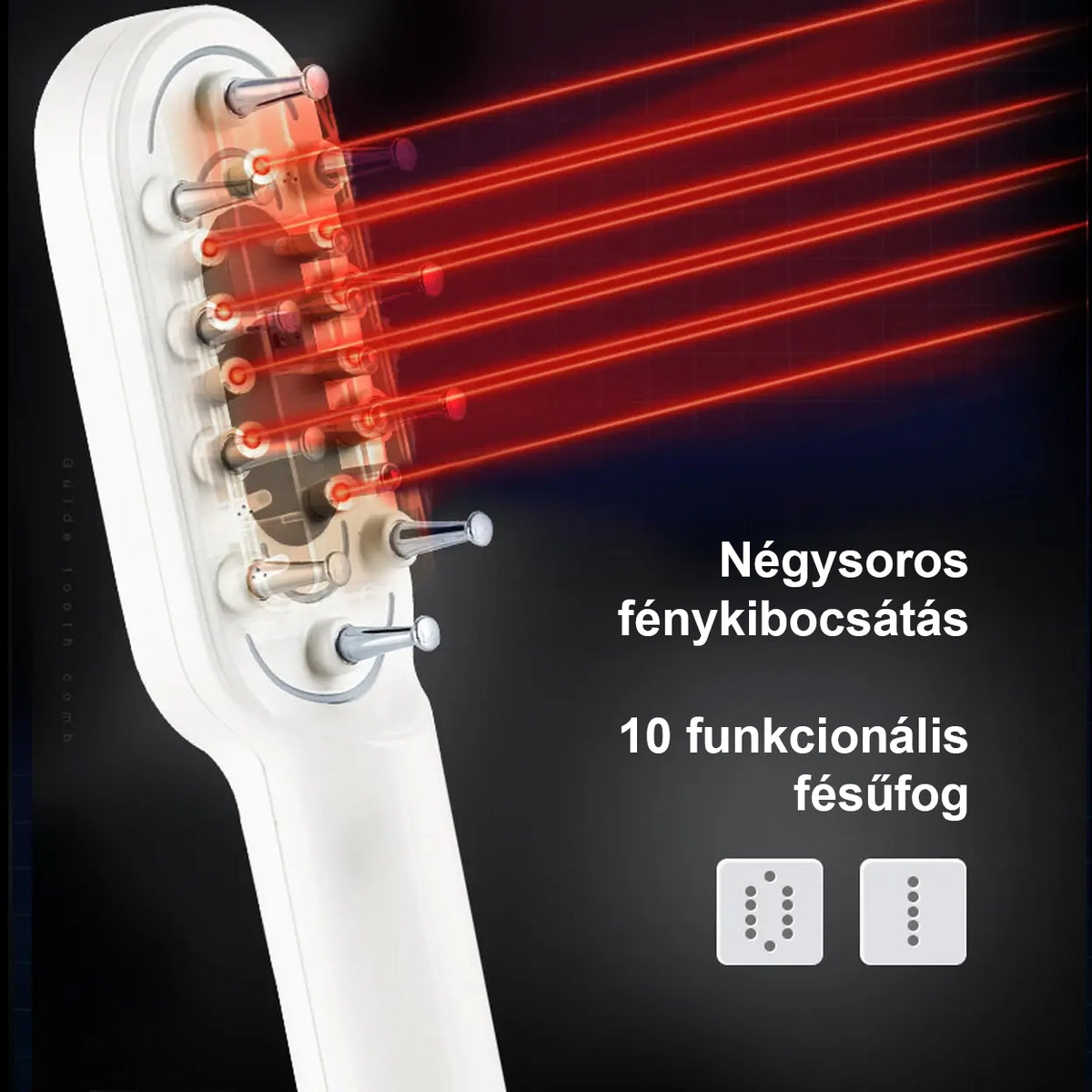 Multifunkciós fejbőrápoló készülék