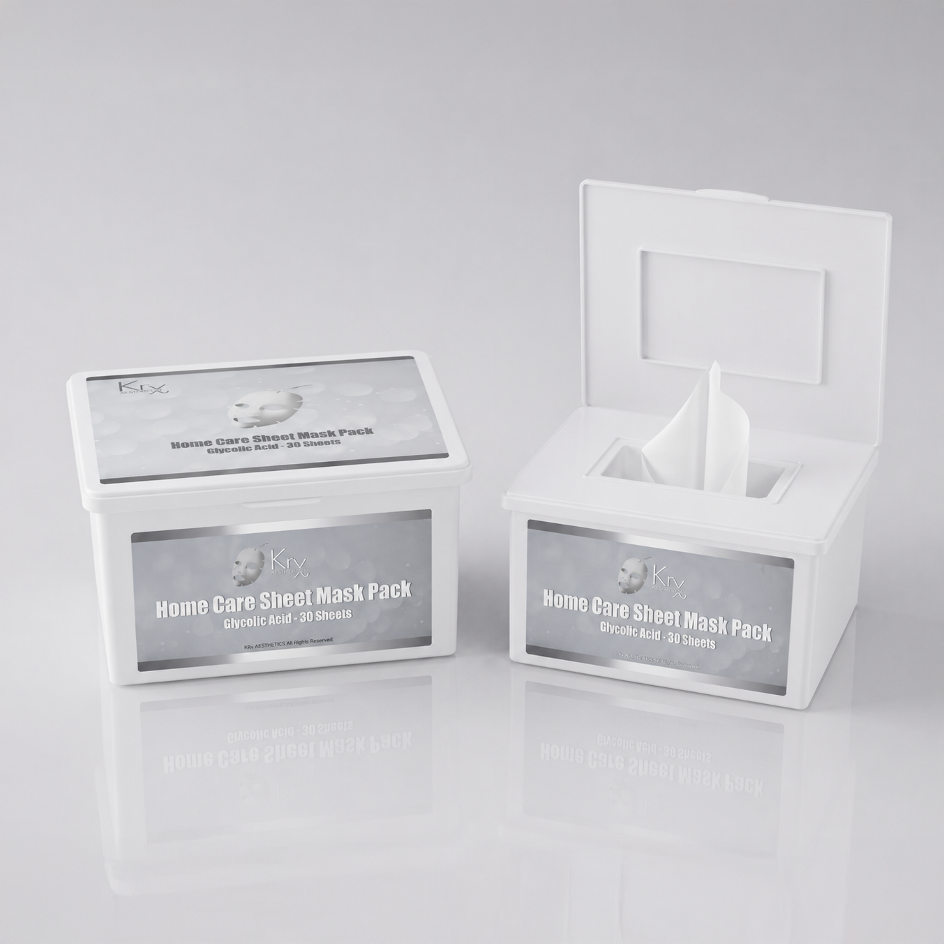 Glikol fátyolmaszk 30 db