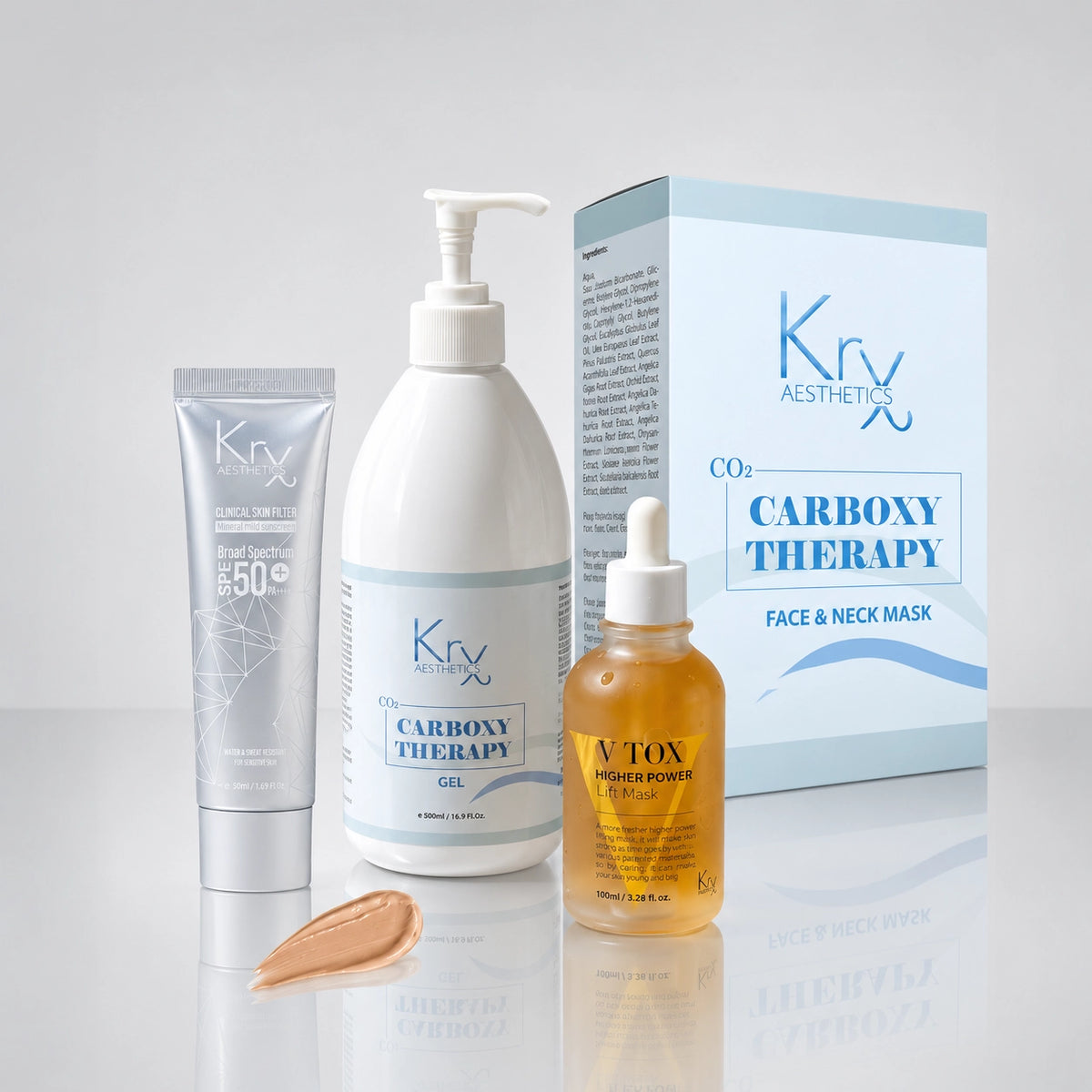 KRX Carboxy (nagy) & V-TOX Feszesítő csomag