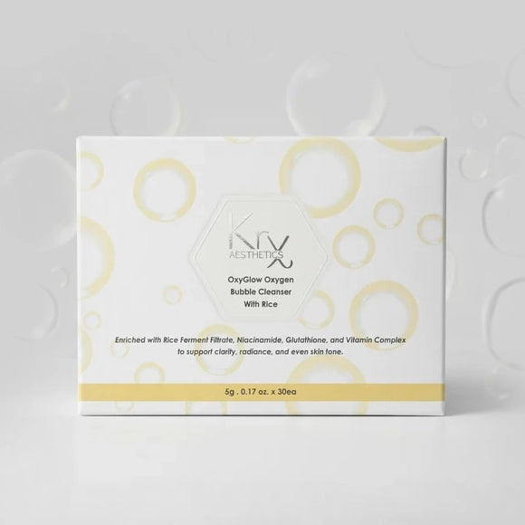 ÚJ KRX OxyGlow Bubble Cleanser Rizs-kivonat