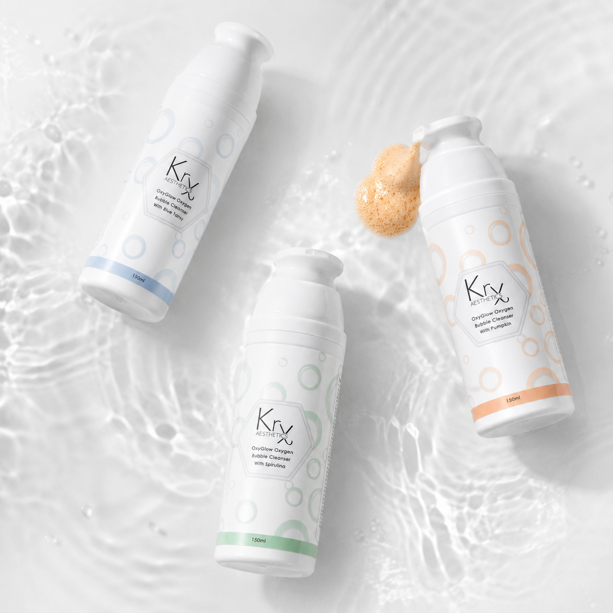 OxyGlow Bubble Cleanser TRIO csomag✨