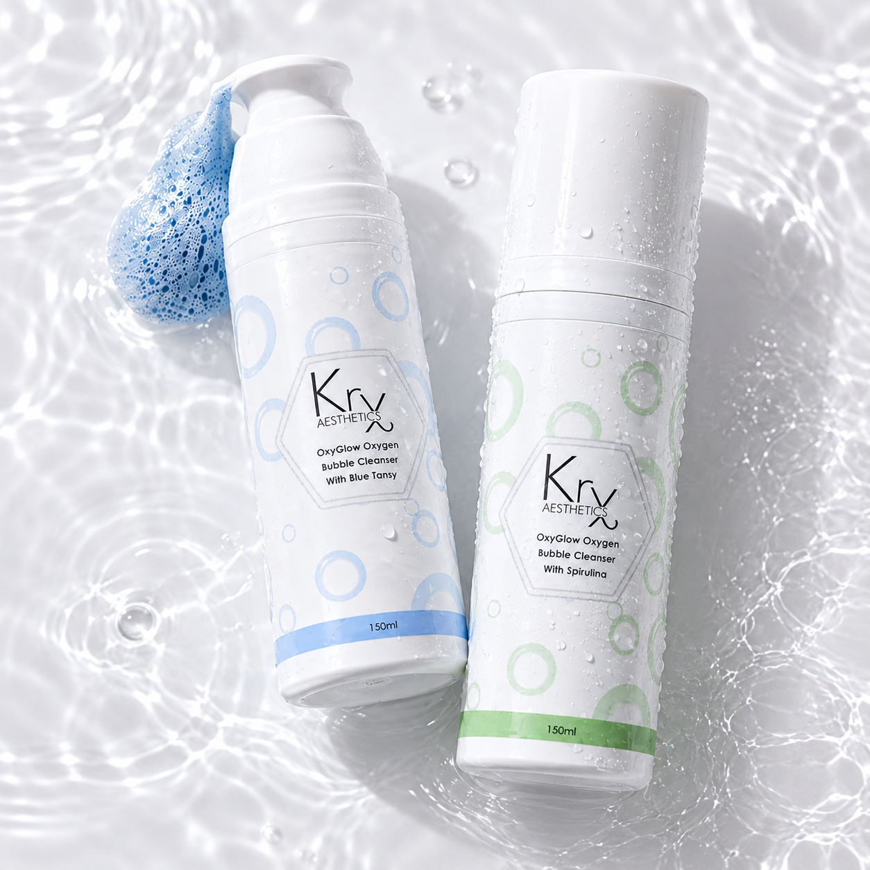 OxyGlow Bubble Spirulina +Kék varádics💥