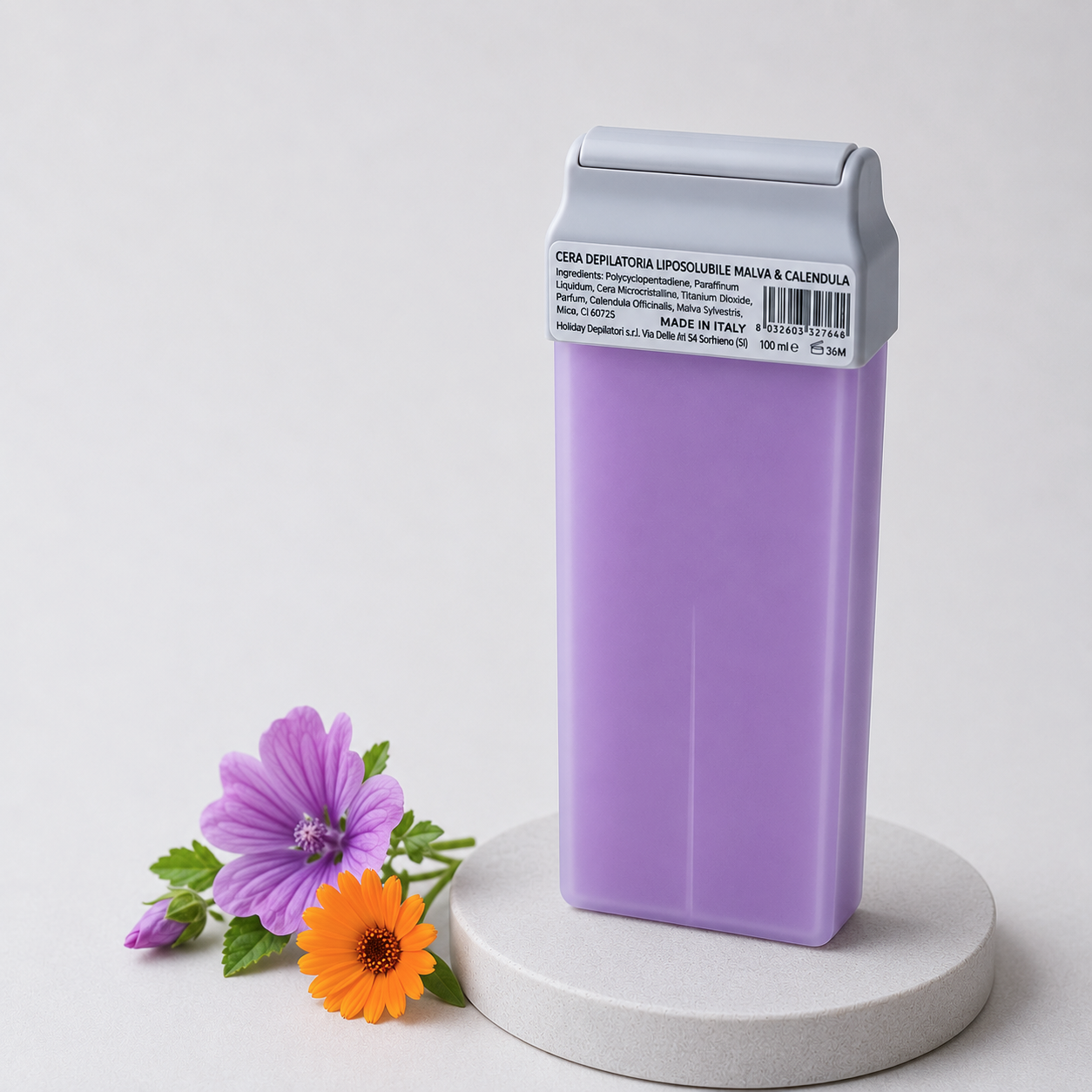 Kolophonium mentes patronos wax (Mályva és Körömvirág)