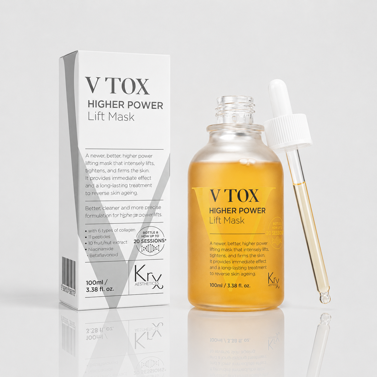 V-TOX effekt maszk